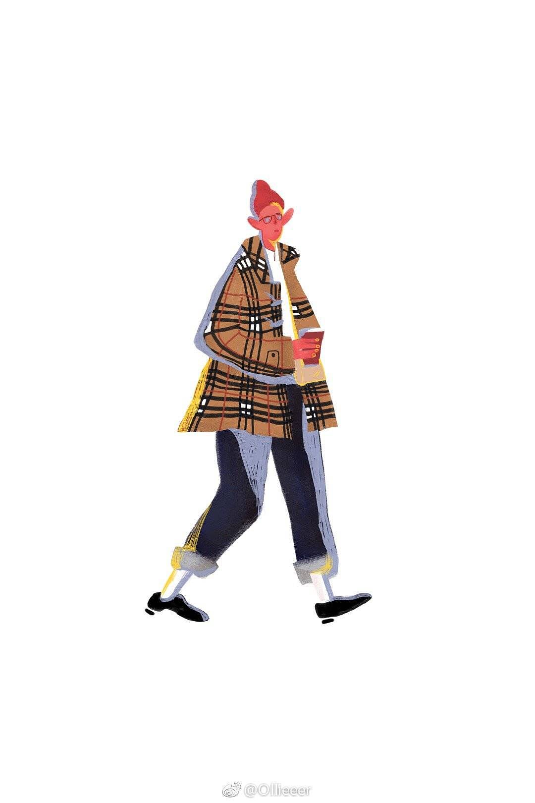 men&#39;s FUDGE |伦敦特辑 穿搭插画