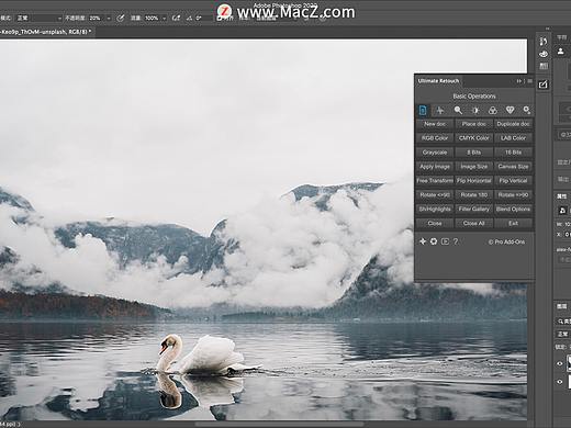 Ultimate Retouch Panel for Mac(PS磨皮插件) 