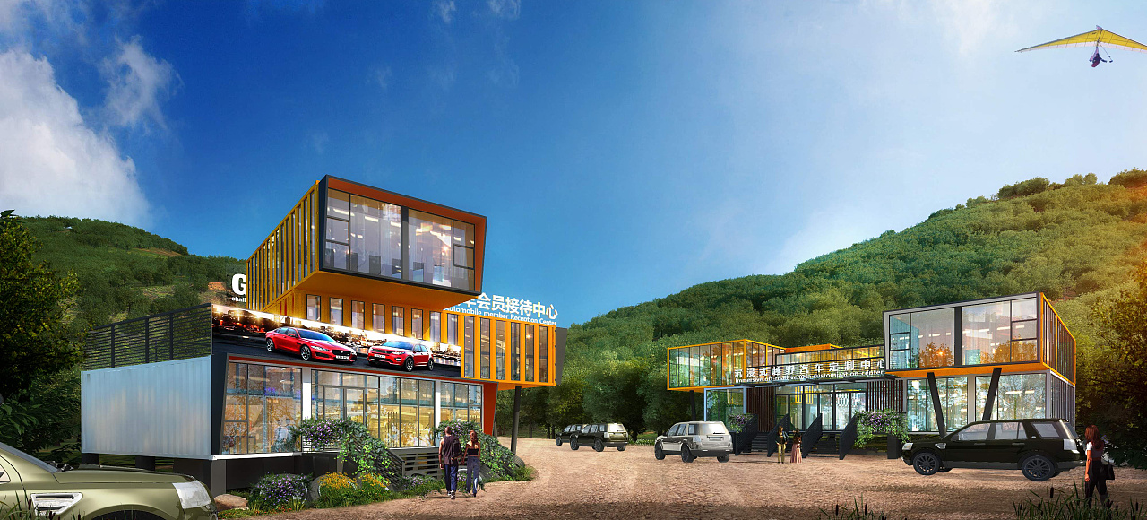 汽车越野运动公园|三维|建筑/空间|大禹文旅设计 - 原创作品 - 站酷