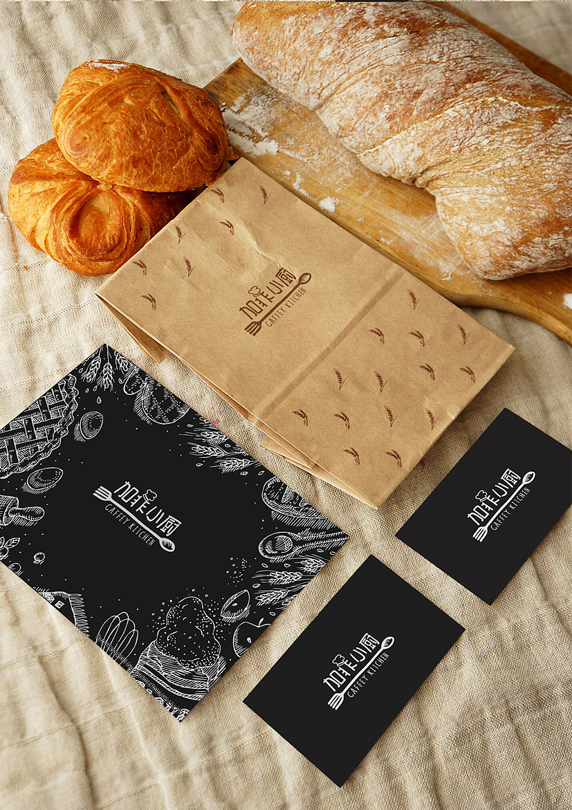 加菲小厨logo标志