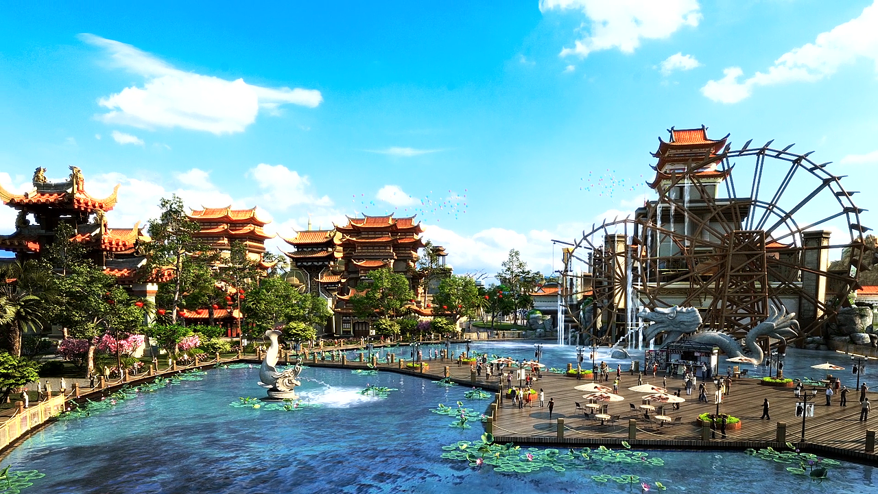 3DMAX古建作品-《宫》（图ZMzE4NTkwMTQ0） - 动画/影视 - 站酷设计师萨瓦蒂咖原创素材 - 站酷ZCOOL