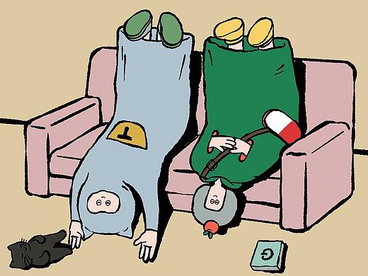 「阿金和拖泥客 」第一弹