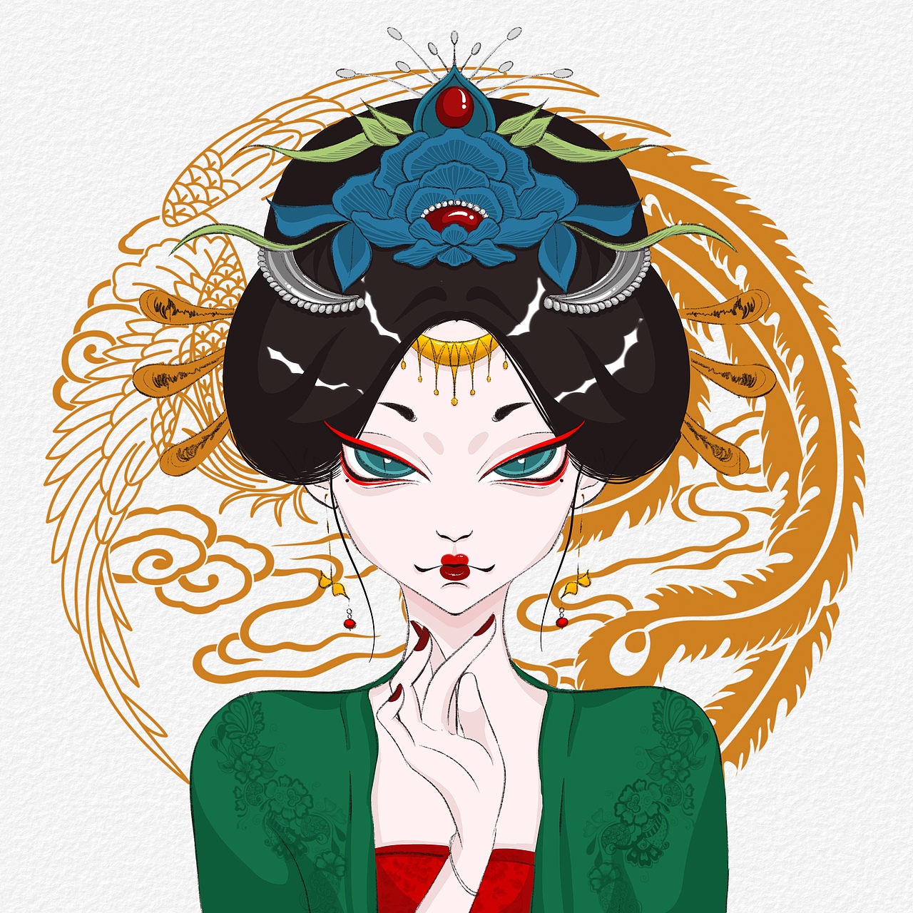 你看我是助人的妖还是害人的佛（图ZMzA3OTMyNjMy） - 创作习作 - 站酷设计师九月青梅原创素材 - 站酷ZCOOL