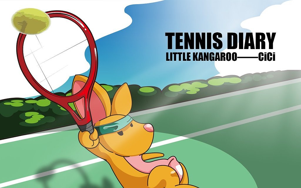 【袋鼠CICI】系列形象（图ZMjkzNzkyMTI=） - 单幅漫画 - 站酷设计师凳子传说原创素材 - 站酷ZCOOL