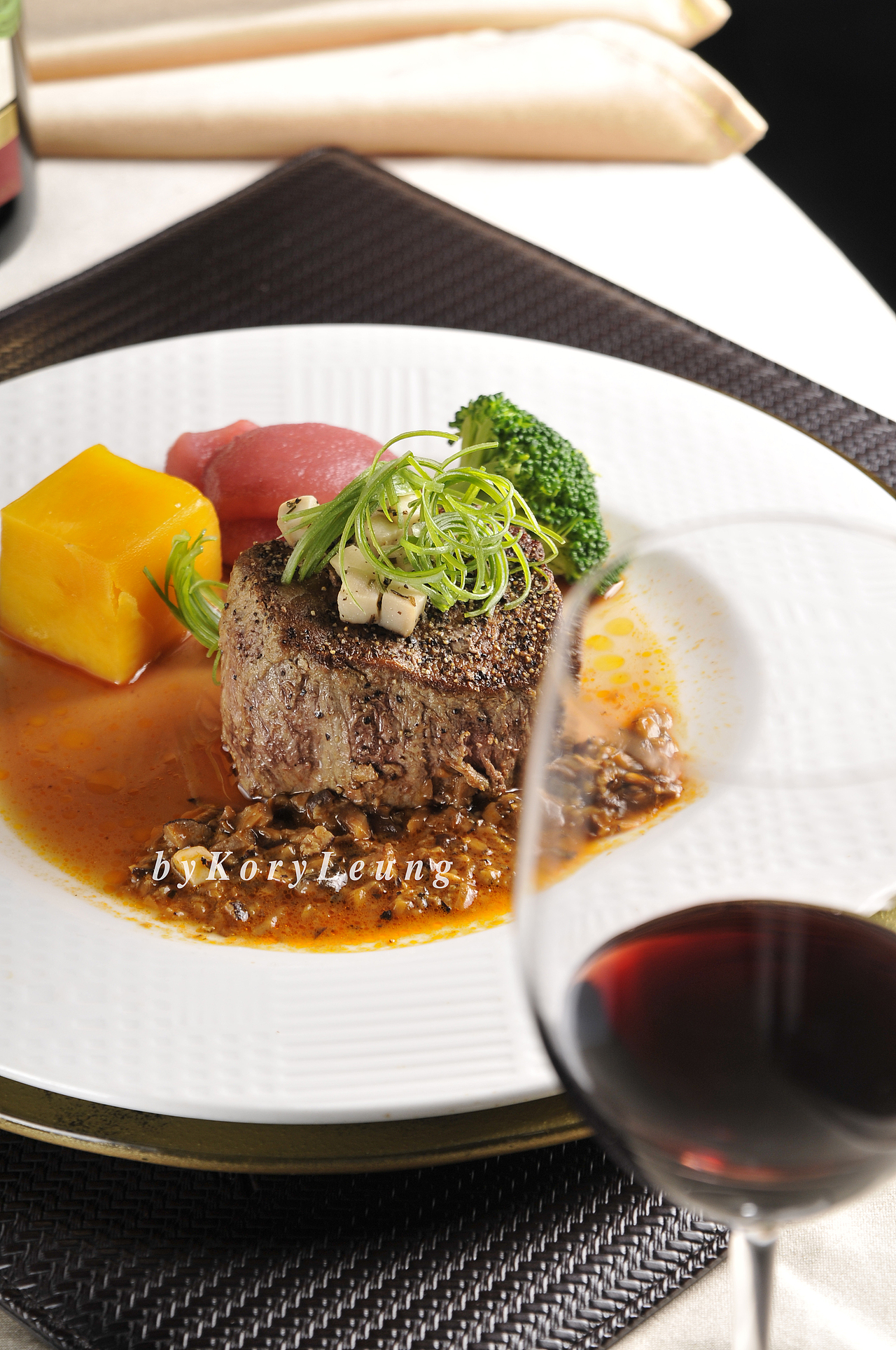 美食摄影 王品台塑牛排