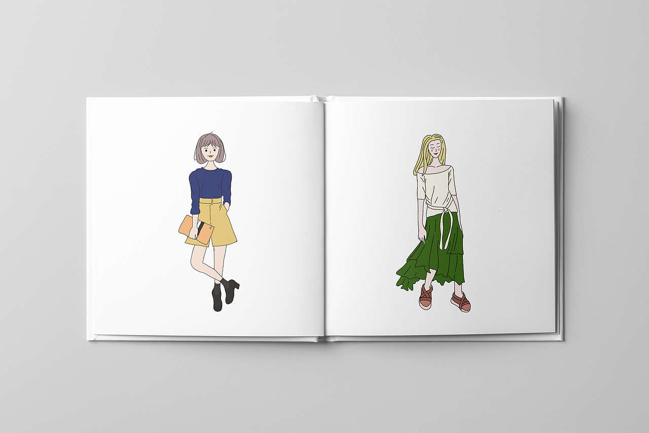 第一阶段插画打卡100张总结（图ZMjA1OTIzMTg0） - 商业插画 - 站酷设计师桔子大人了原创素材 - 站酷ZCOOL