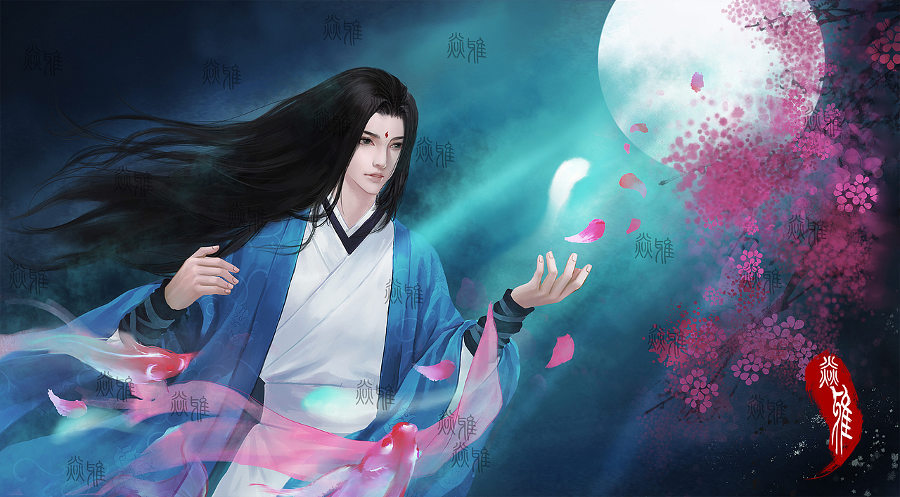 樱花雨（图ZMjEzNTgyOTk2） - 商业插画 - 站酷设计师焱雅原创素材 - 站酷ZCOOL