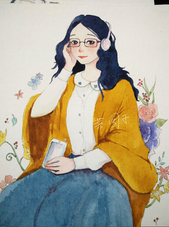 就是喜欢画美女（图ZNTA2OTYxMjQ=） - 商业插画 - 站酷设计师菜园子lcy原创素材 - 站酷ZCOOL