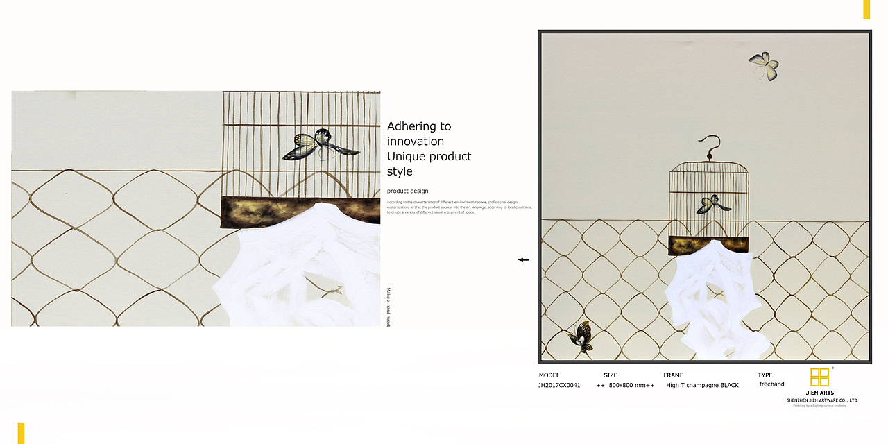 #新中式##装饰画##软装搭配##墙面挂画##酒店会所#（图ZOTI4MDg2Njg=） - 绘画 - 站酷设计师集恒工艺实物画原创素材 - 站酷ZCOOL