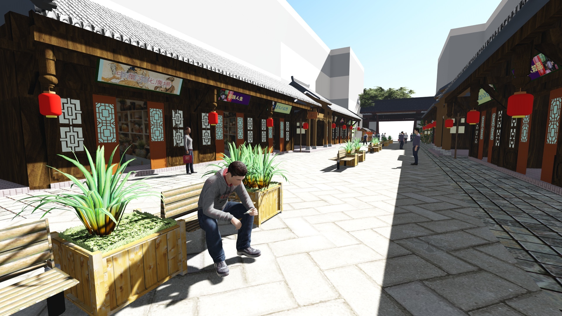 古街小吃一条街设计