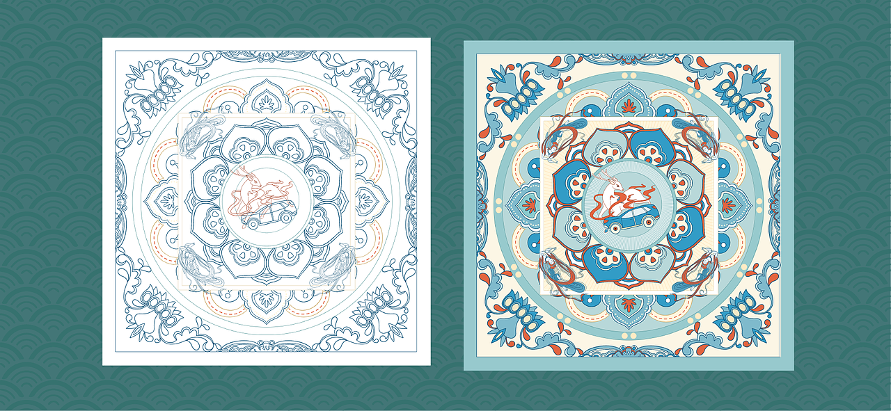 国朝正当时×哈佛文创产品