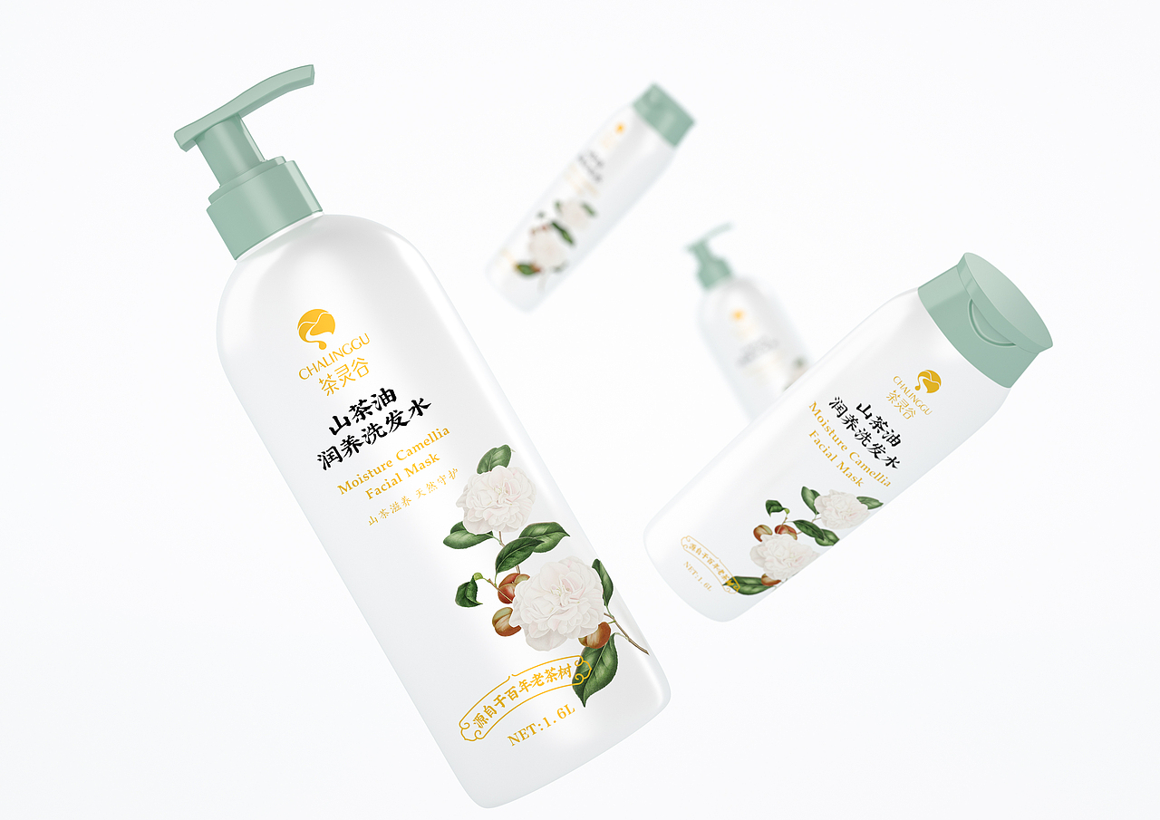 有机山茶油日化美妆包装设计/一道设计原创作品（图ZMjAyMjgyNjQ4） - 包装 - 站酷设计师一道三略原创素材 - 站酷ZCOOL