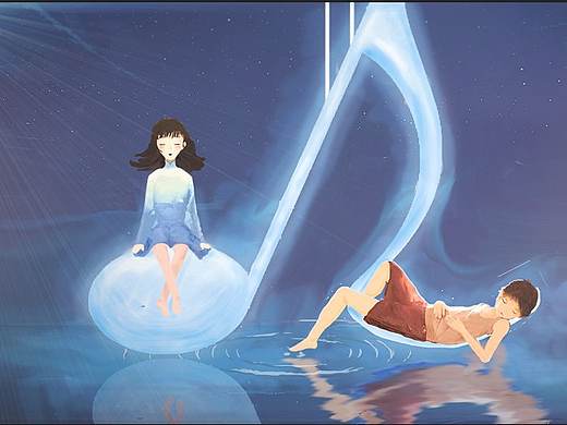 樂伴同眠（個人主頁-ZNDk1ODk3ODA=） - 藝術(shù)插畫 - 站酷設(shè)計師蟈蟈殼原創(chuàng)素材 - 站酷ZCOOL