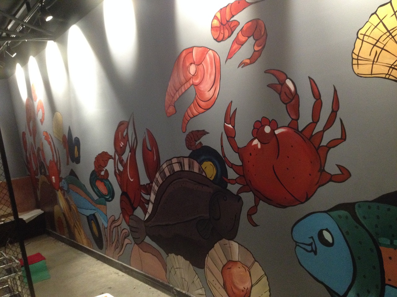 长兴蒸不同 · 海鲜餐厅墙绘