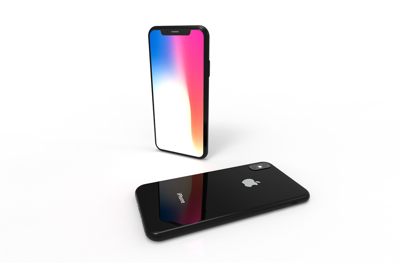 iphone x 建模练习