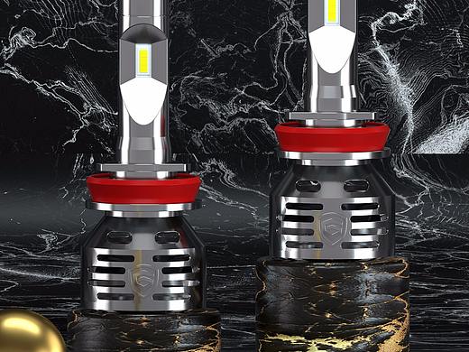 2019年 汽车LED车灯/C4D产品建模+OC渲染（个人主页-ZNDIxNjg2MzI=） - 产品 - 站酷设计师czh1995原创素材 - 站酷ZCOOL