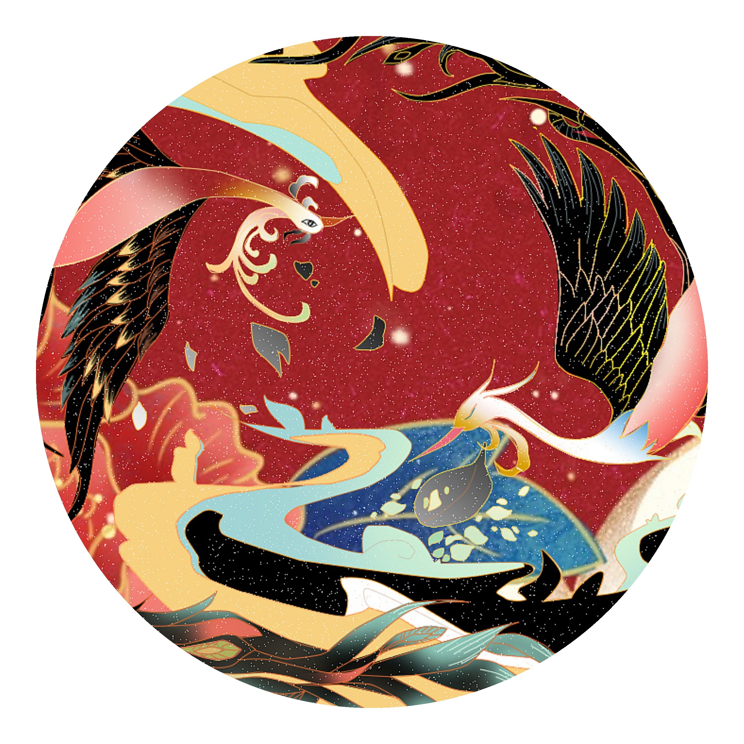 《双凤图》 国风