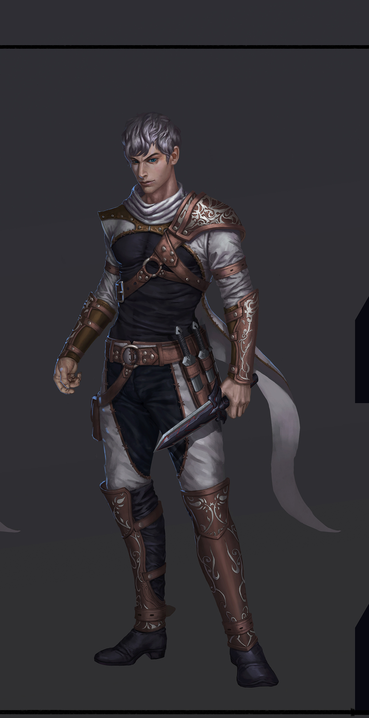 角色设定写实风|三维|人物/生物|幽灵不在线 - 原创作品 - 站酷