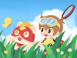 小火箭编程|夏至·插画海报设计