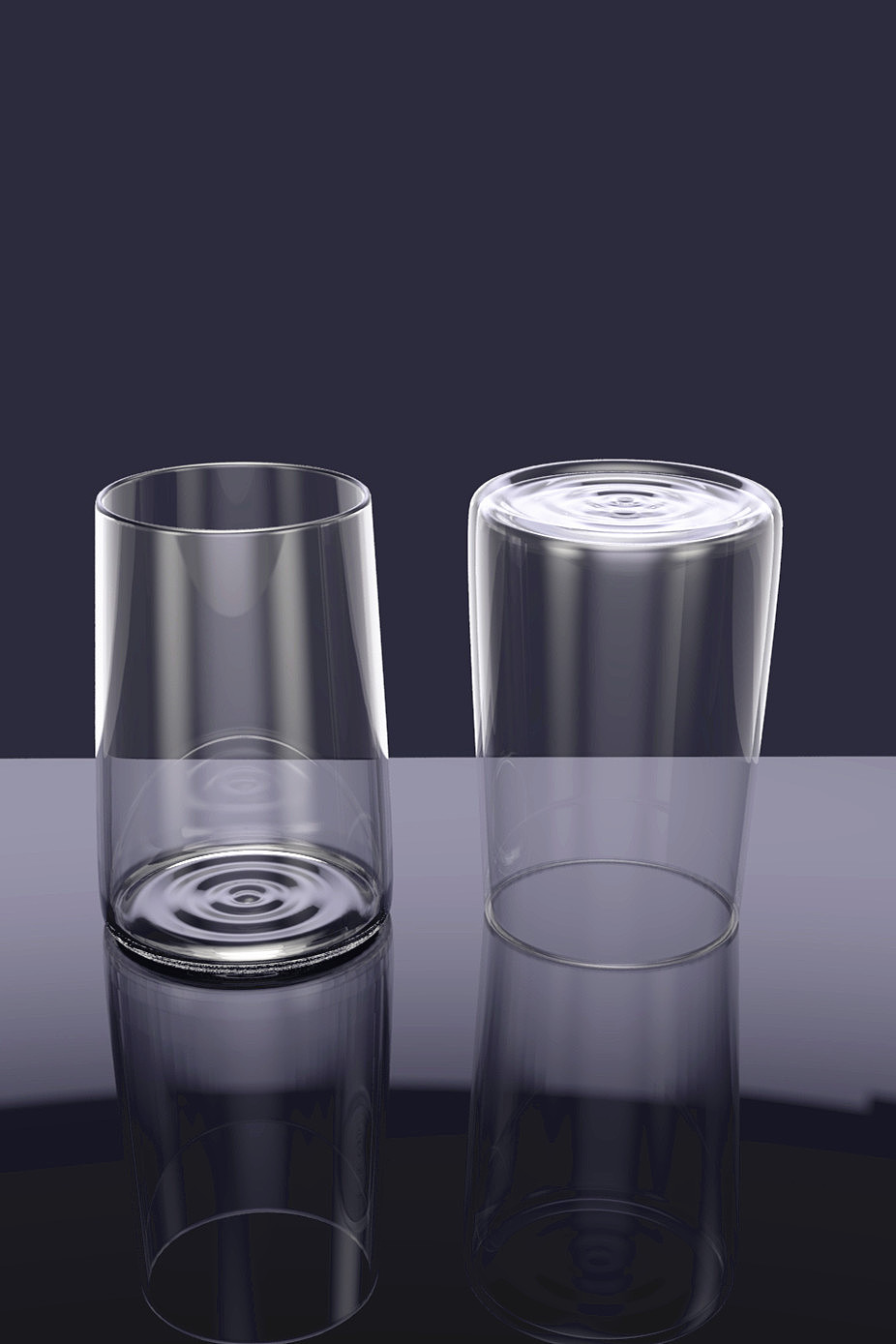 “涟漪”系列水杯