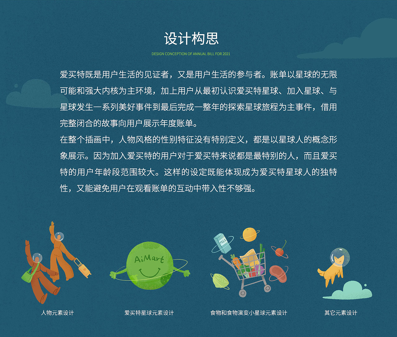 爱买特2021年度账单h5插画(图ZMjgyNTA5NzY4) - 运营设计 - 站酷设计师油安原创素材 - 站酷ZCOOL
