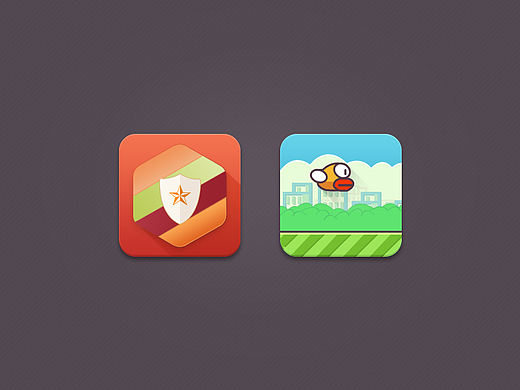 原创（M、Flappy Brid..）ICON