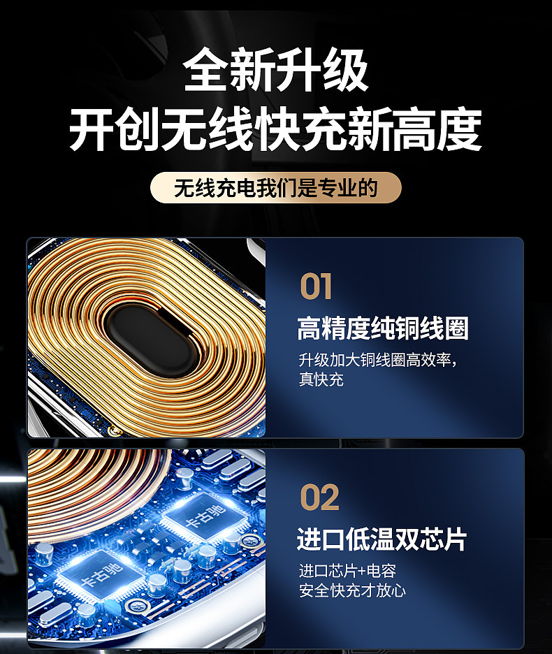 车载无线充/单轴云台/详情