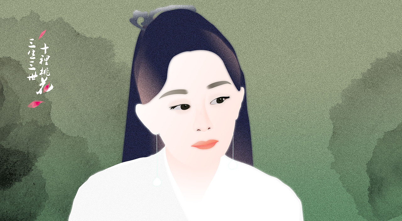 三生三世十里桃花，四月四时几张习画，继续坚持！（图ZMTEyOTcxMTk2） - 创作习作 - 站酷设计师雪城月原创素材 - 站酷ZCOOL