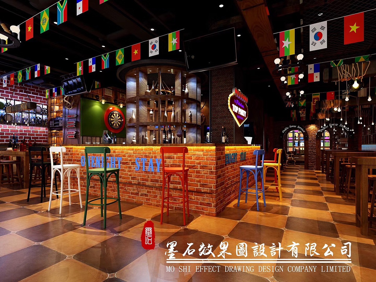 工业风酒吧（图ZMTUzODAxNDY0） - 建筑/空间 - 站酷设计师墨石15655179986原创素材 - 站酷ZCOOL