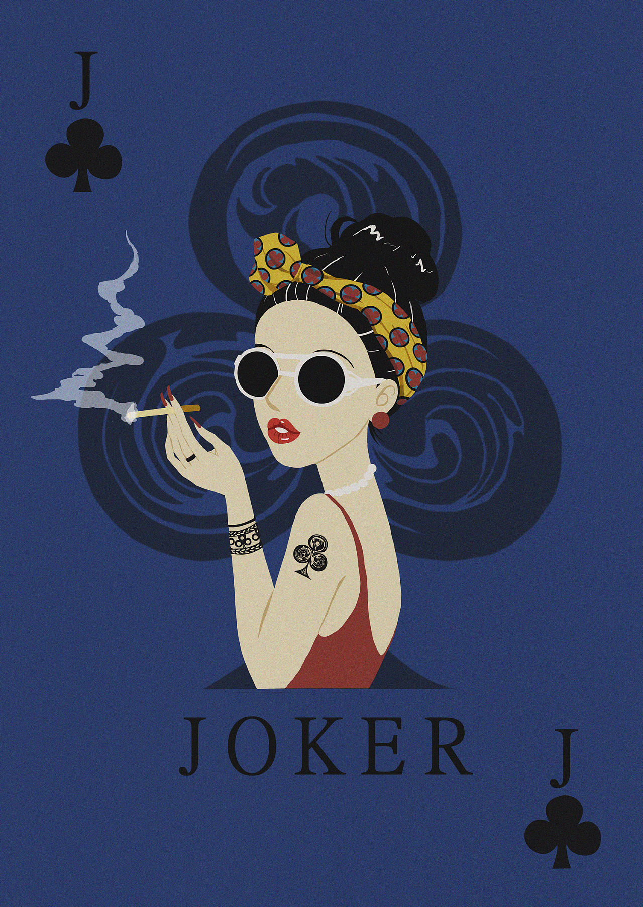 扑克扑克|插画|商业插画|日光倾城417 - 原创作品 - 站酷 (zcool)