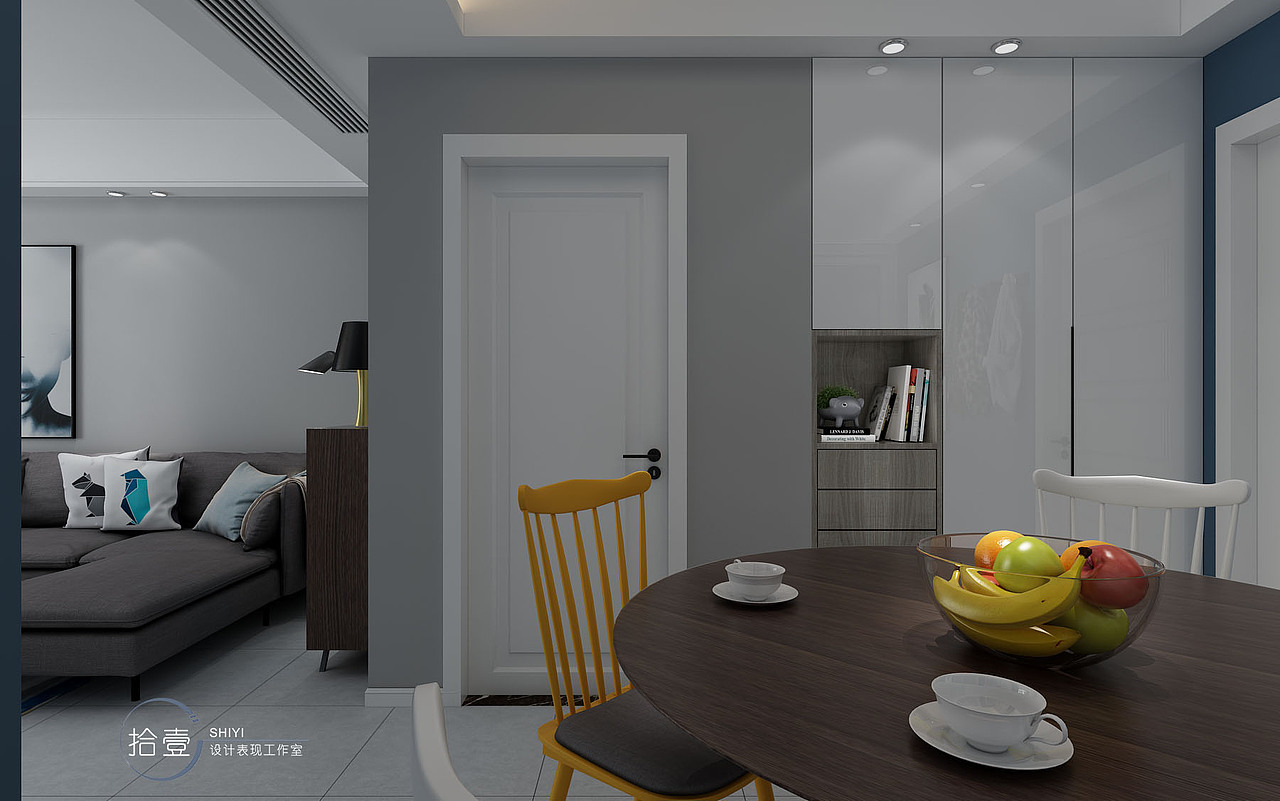 拾壹设计-现代北欧（图ZMTI0NDgzNzc2） - 家装设计 - 站酷设计师胡槑槑原创素材 - 站酷ZCOOL