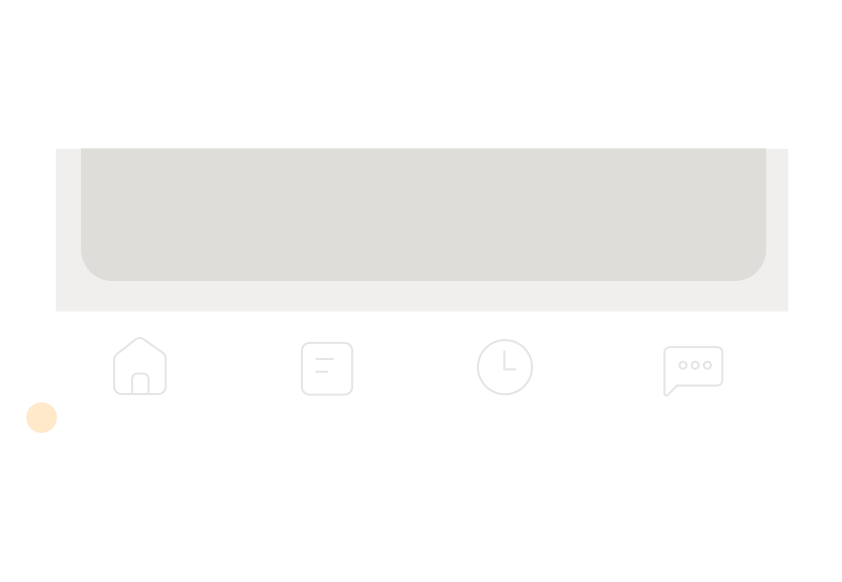 UI底部标签栏动效