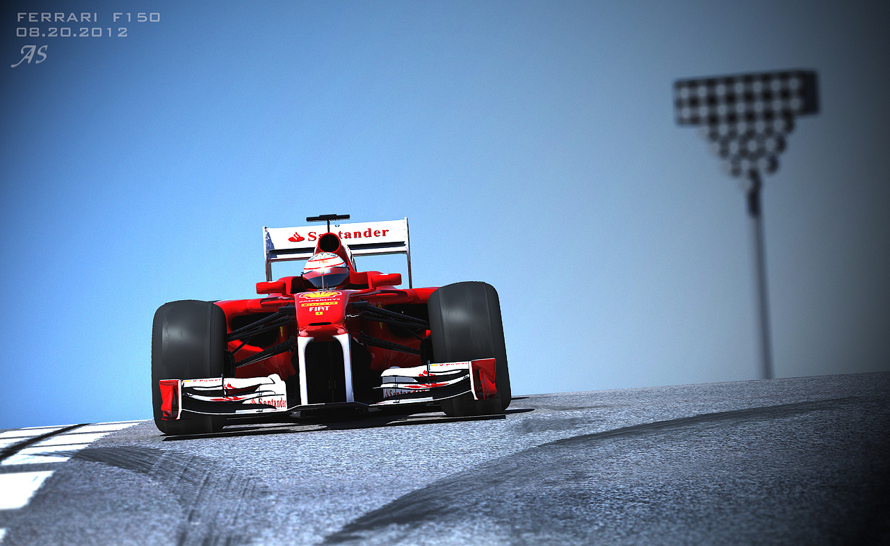 法拉利 f150赛车