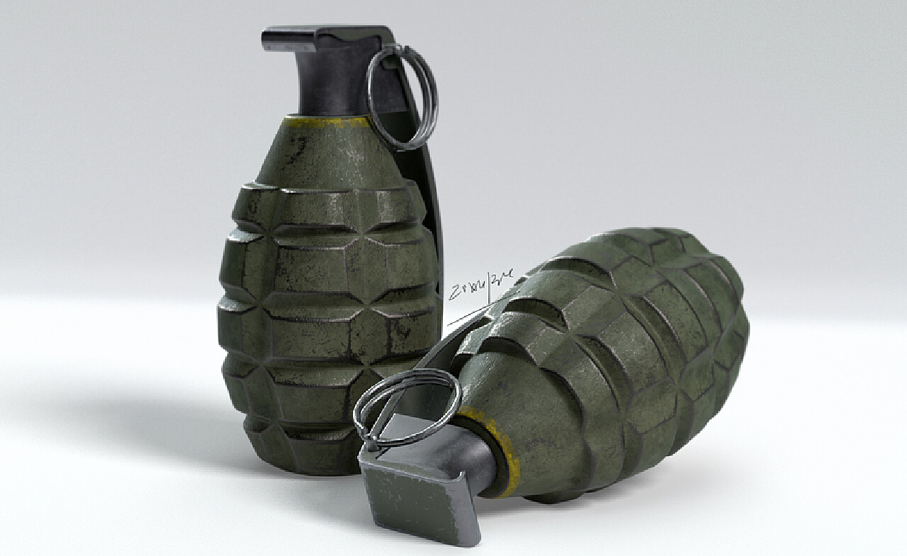 抗战时期的国军木棒手榴弹、日军手雷、抗日游击队手雷