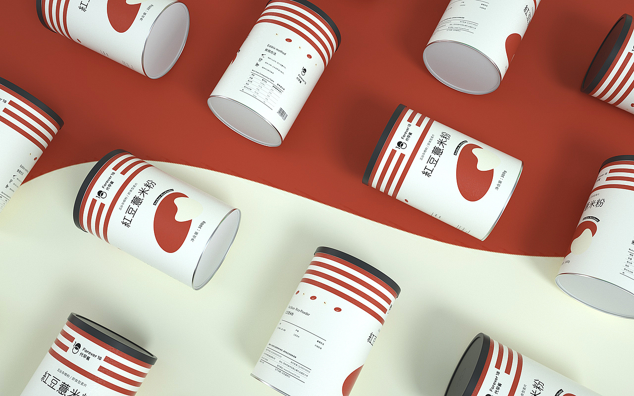 《Forever18 代早餐》五谷杂粮/即食麦片食品包装设计