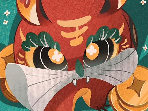 🐯虎年吉祥物-小布老虎迎新年🐯