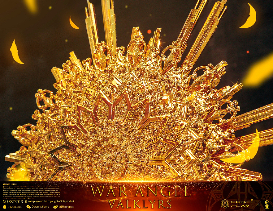 核玩coreplay原创雕像 战争天使— 瓦尔基丽雅（图ZMzUyNDUzODAw） - 玩具 - 站酷设计师核玩coreplay原创素材 - 站酷ZCOOL