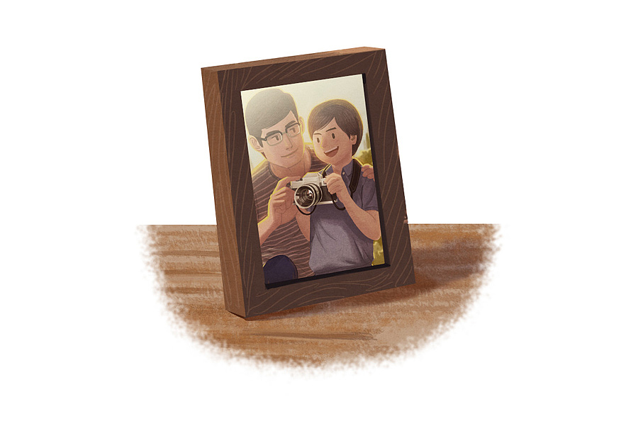 心的旅程，父亲节小记（图ZNTE2OTcwNDA=） - 商业插画 - 站酷设计师zerohole原创素材 - 站酷ZCOOL