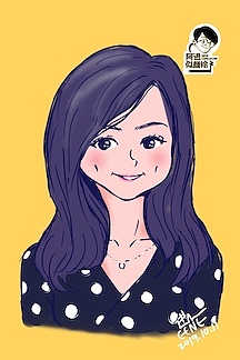 阿进似颜绘2019年现场画像作品（彩色篇）（图ZMTkxOTMwNjI0） - 单幅漫画 - 站酷设计师阿进似颜绘原创素材 - 站酷ZCOOL