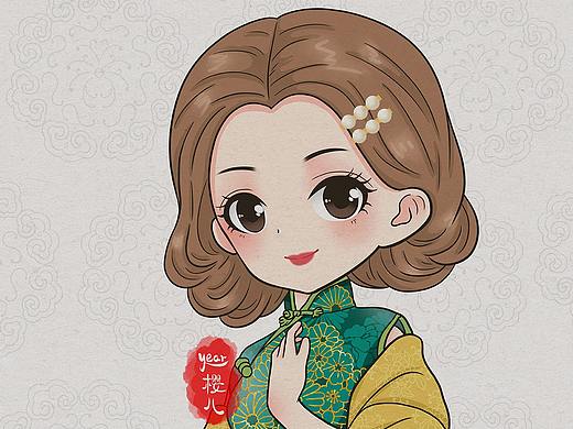 民国旗袍美女