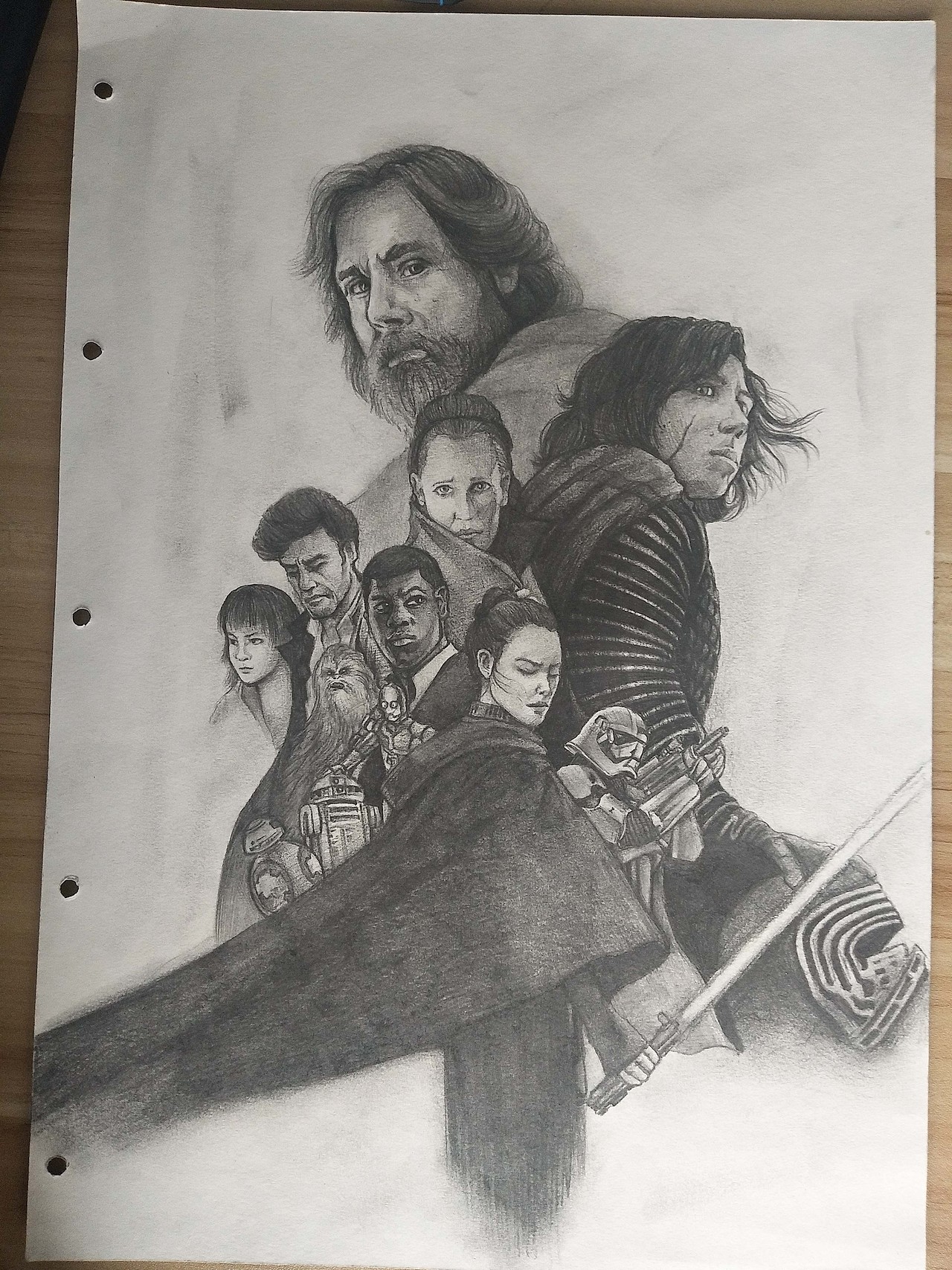 星球大战8插画练习