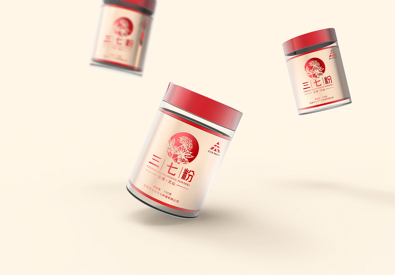 天士力三七粉系列化包装设计|平面|包装|创意啥东东 - 原创作品