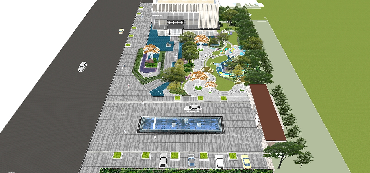 20个精品展示区SU模型（图ZMjQwNTM5NTAw） - 景观设计 - 站酷设计师jishuang89原创素材 - 站酷ZCOOL