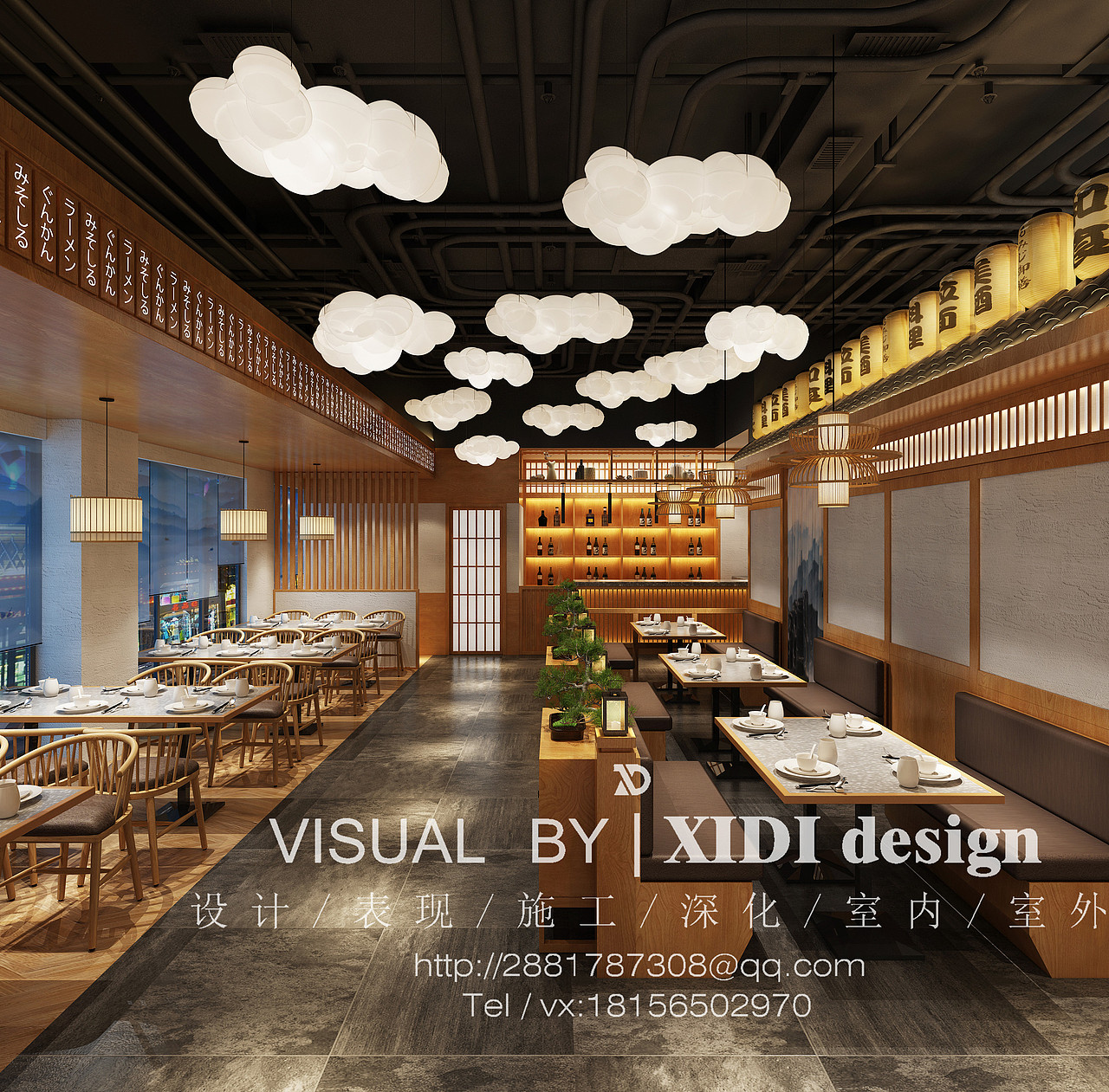 日料店（图ZMTY2Nzk5MzY0） - 家装设计 - 站酷设计师王婷婷XIDI原创素材 - 站酷ZCOOL