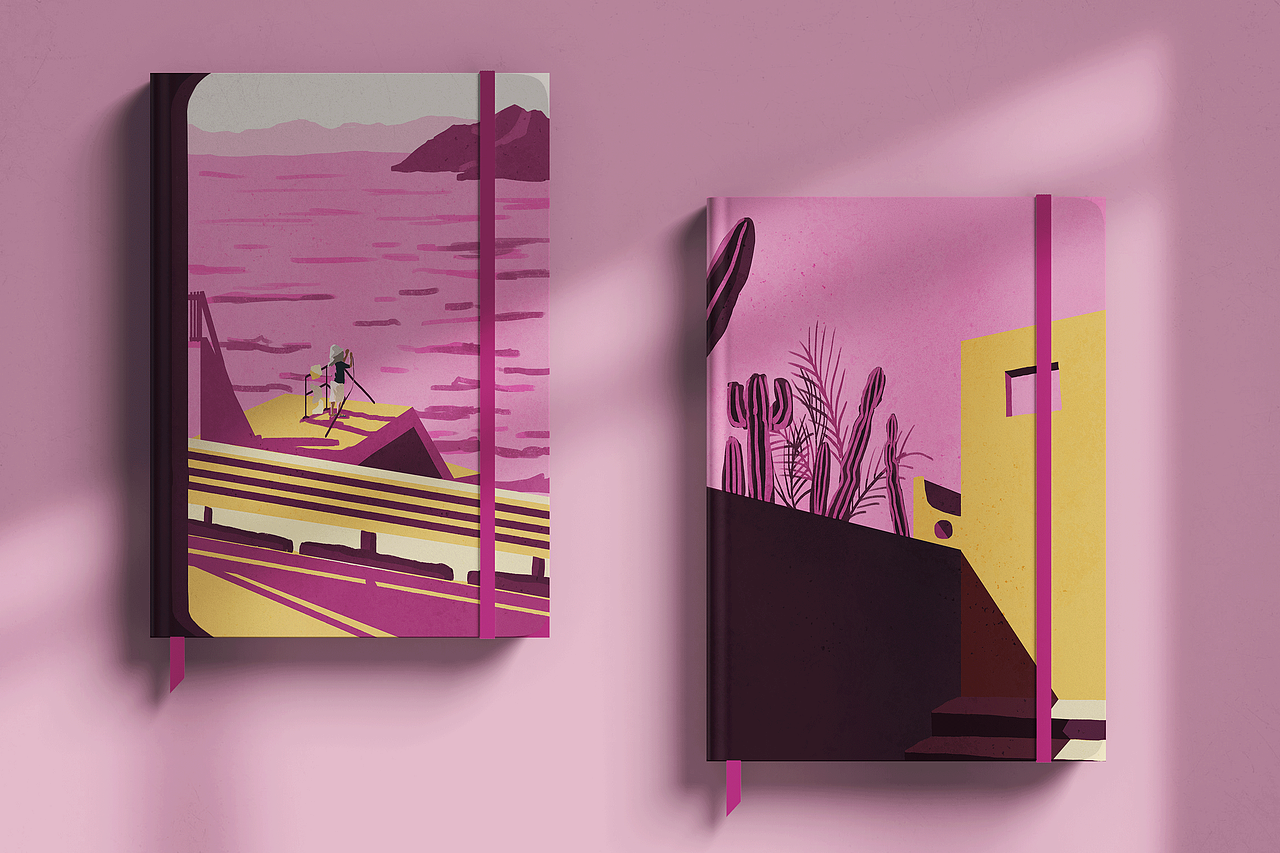 插画｜光影构图插画文创设计（图ZMjg2MzI0NzQw） - 商业插画 - 站酷设计师卷毛的卷仔原创素材 - 站酷ZCOOL