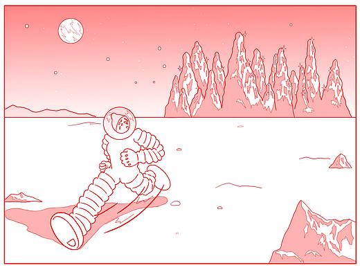 At the mountain of madness of Mars（个人主页-ZNDM2MDI0OTY=） - 创作习作 - 站酷设计师Dadax_grub原创素材 - 站酷ZCOOL