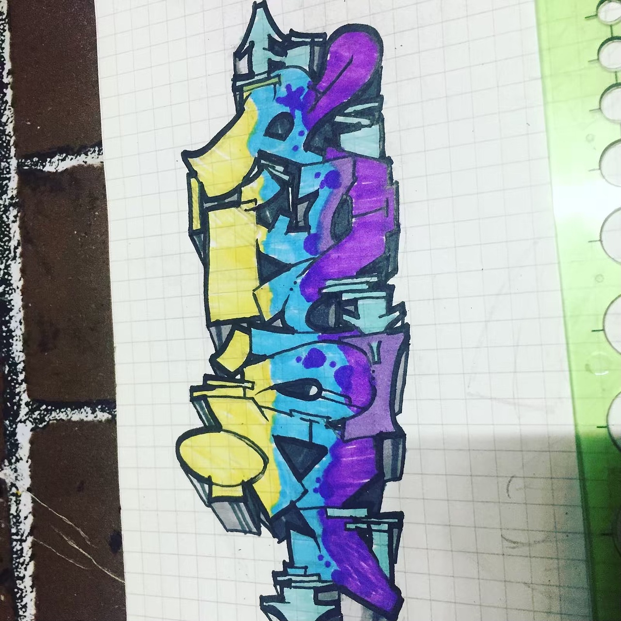 2017至2019部分涂鸦作品合集。