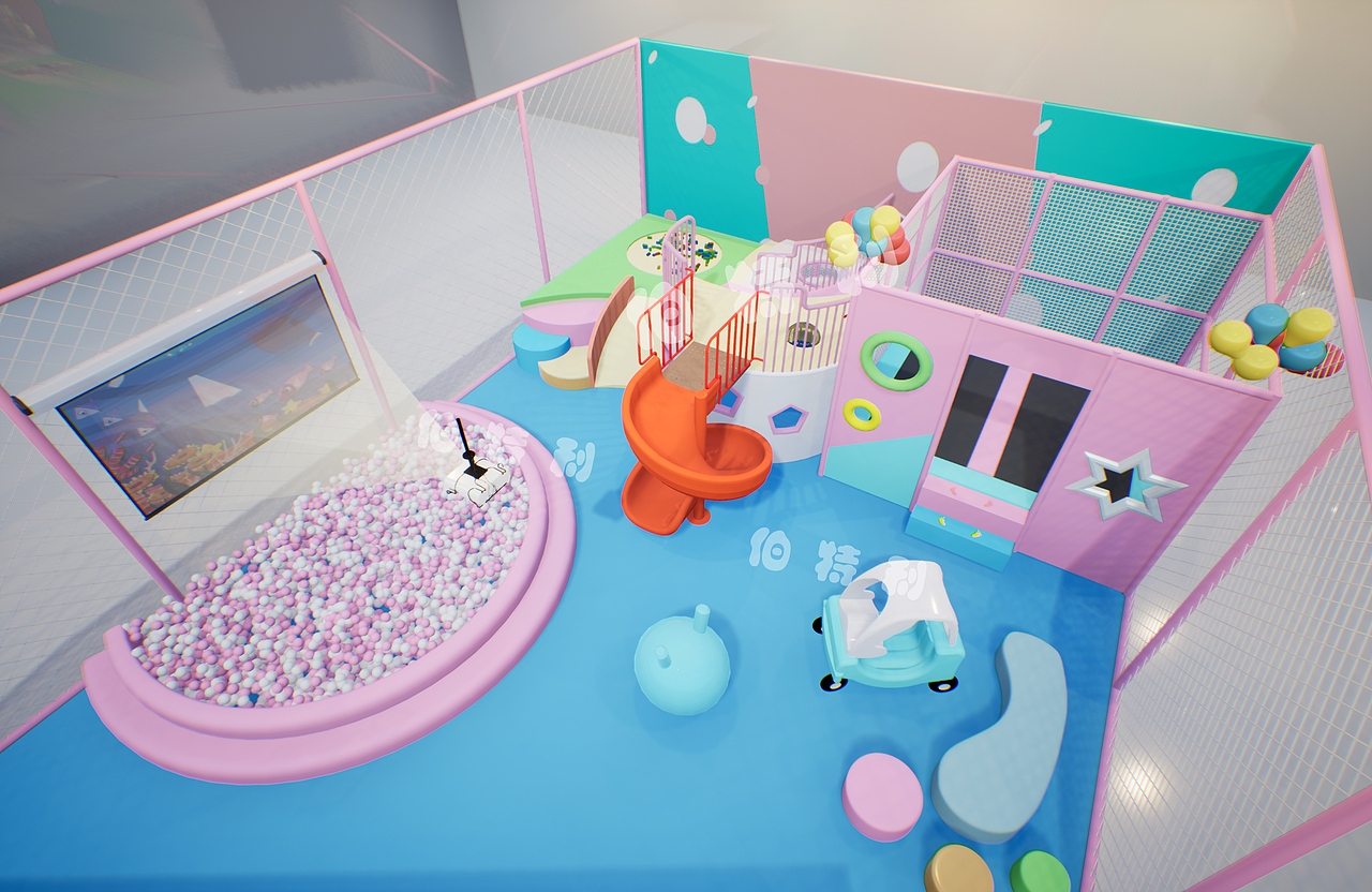 淘气堡作品图片（图ZMTkxMTg1OTky） - 建筑/空间 - 站酷设计师匠人一心原创素材 - 站酷ZCOOL