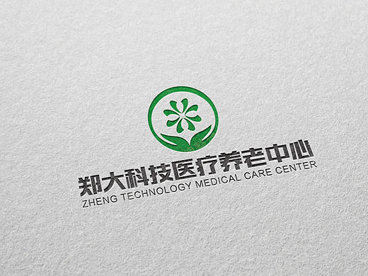邦尼创意-郑大医疗养老中心LOGO设计-LOGO设计品牌