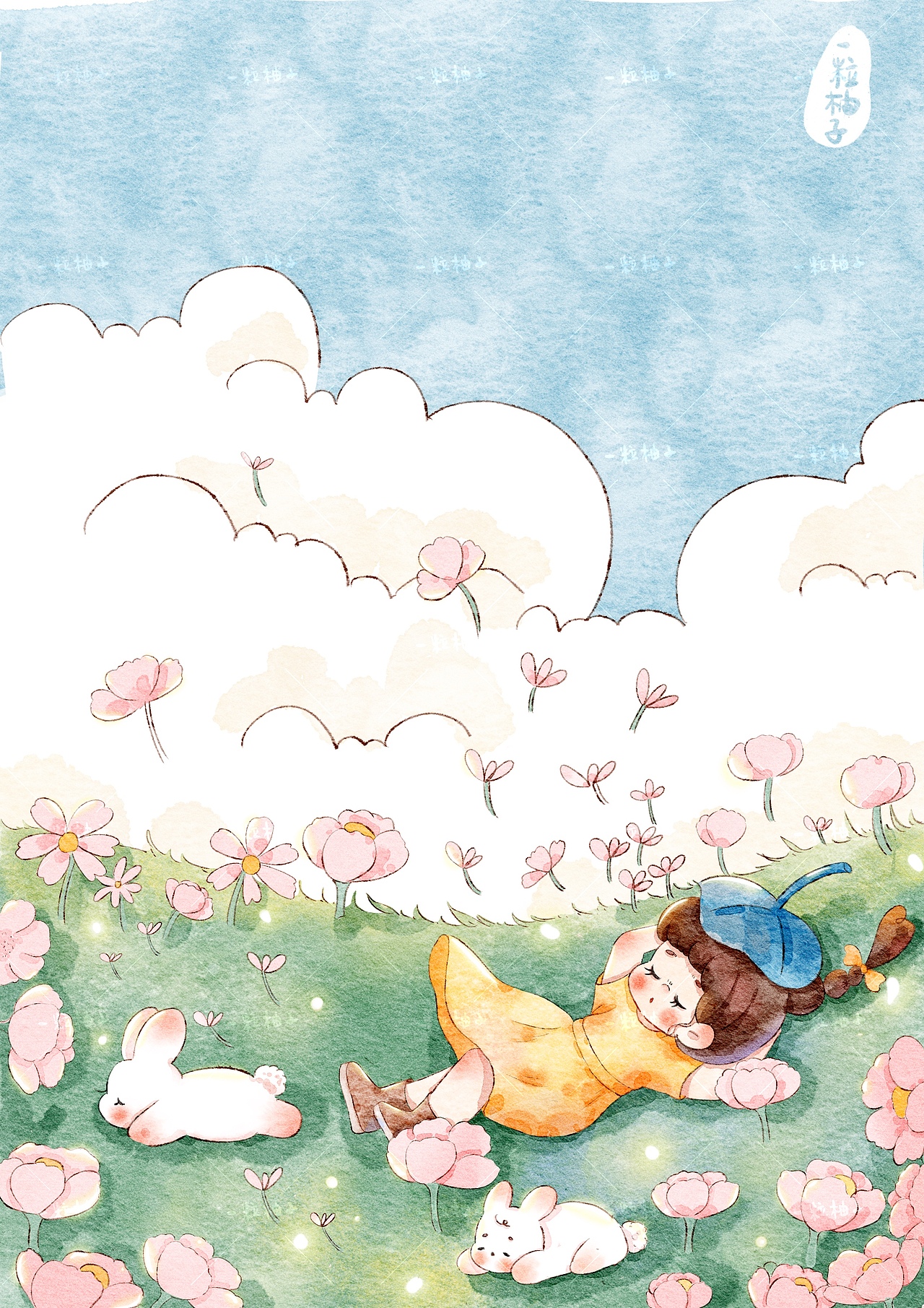 治愈系插画|菊次郎的夏天